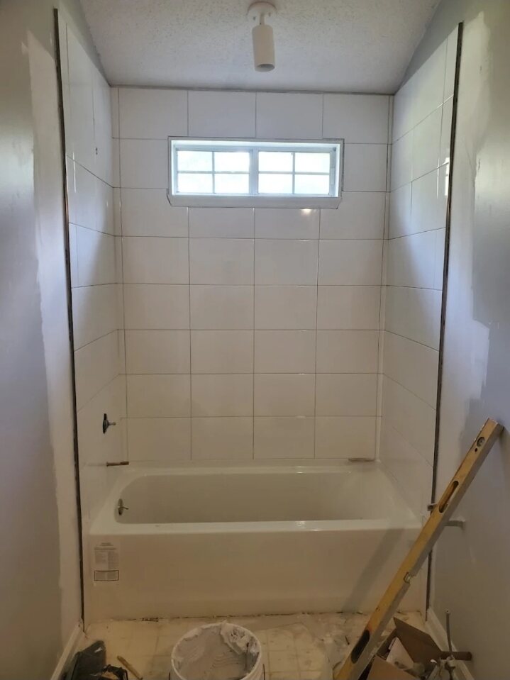 Bathroom before renovation