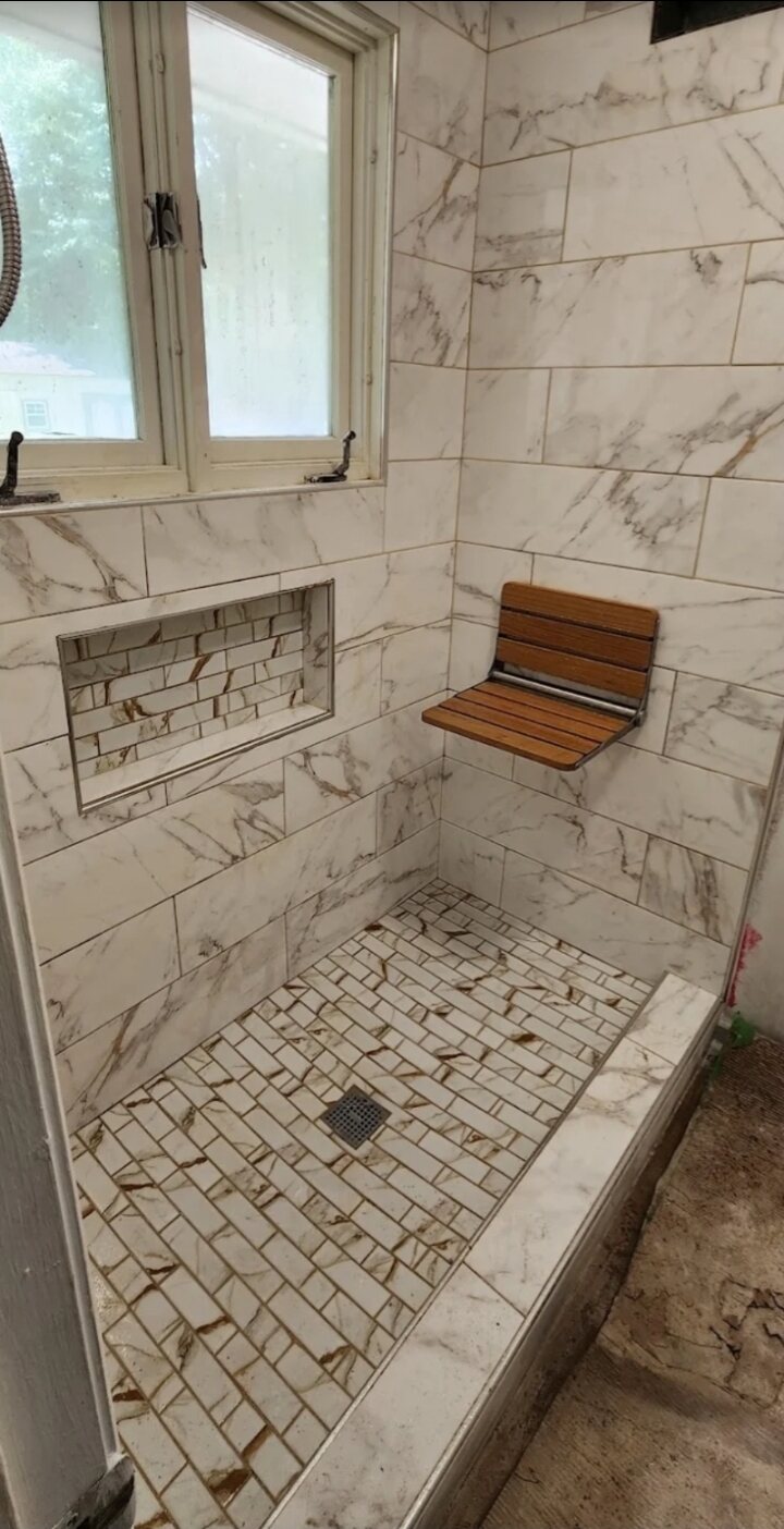 Bathroom after renovation
