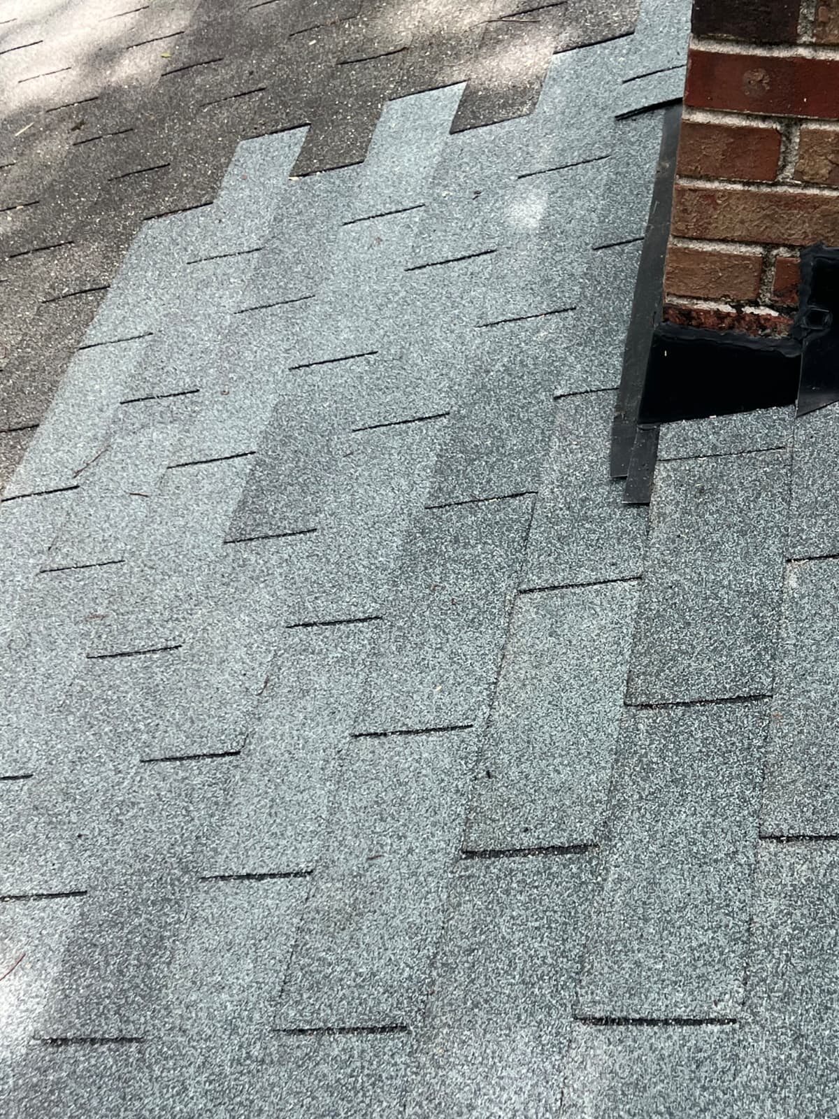 Roof after replacement
